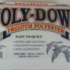 Hobbs Polydown Quilt Batting/Wadding  Polyester KING Size (120" x 120")(305x305cm)