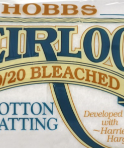 Hobbs Heirloom Bleached Cotton Blend Wadding Queen Size 90" x 108"
