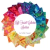 5inch Kaffe Fassett Spectrum Charm Pack for Free Spirit Fabrics Precuts